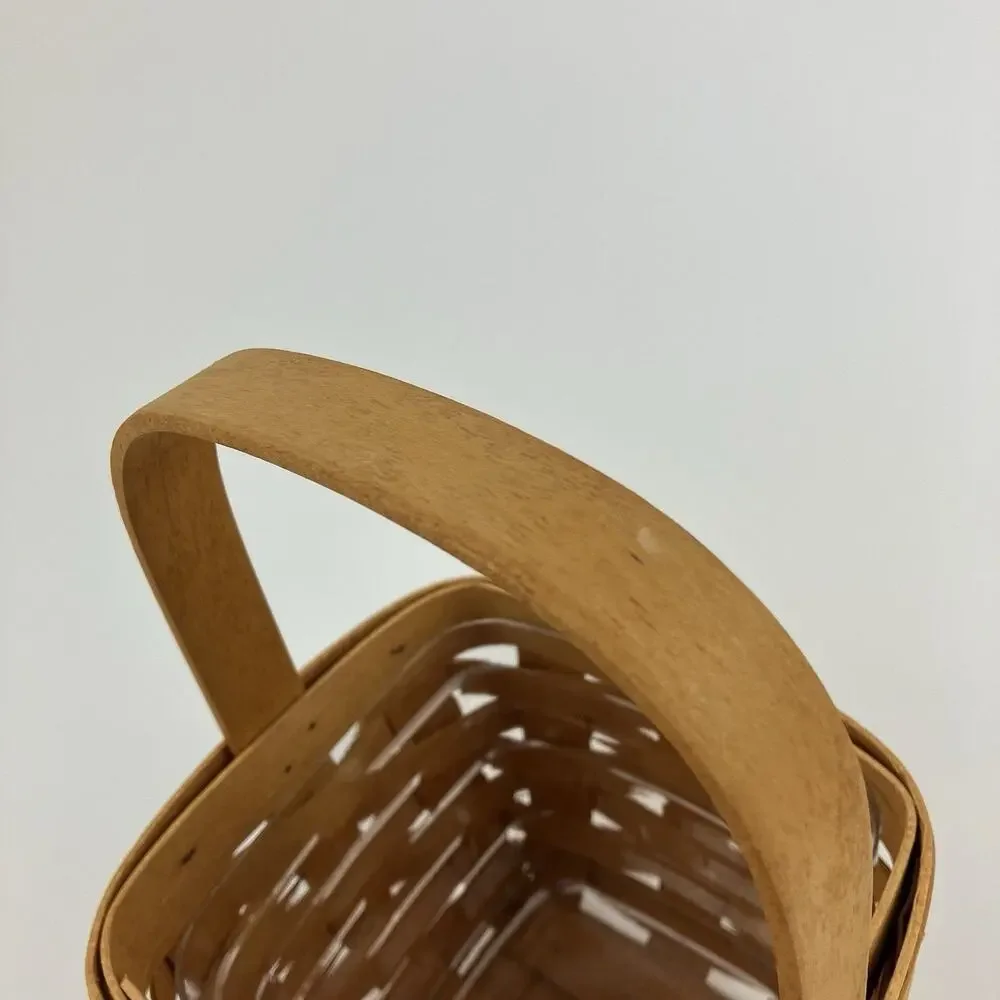 Longaberger Small Peg Basket Set 1999 | /w Protector 5